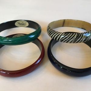 SAFARI BY DESIGN, Scottsdale: Four Bangle Bracelets Handcrafted in Africa